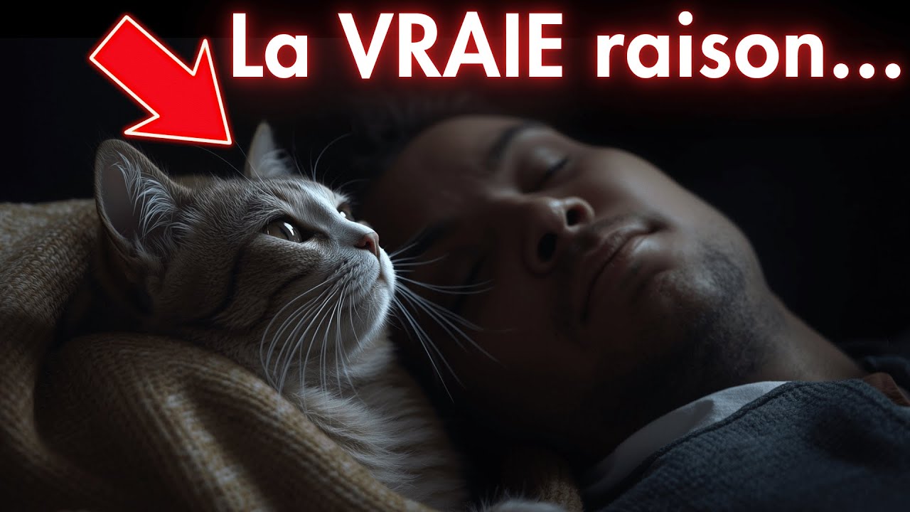 Si votre chat dort avec vous… ce n’est PAS un hasard : découvrez les 9 raisons CHOC