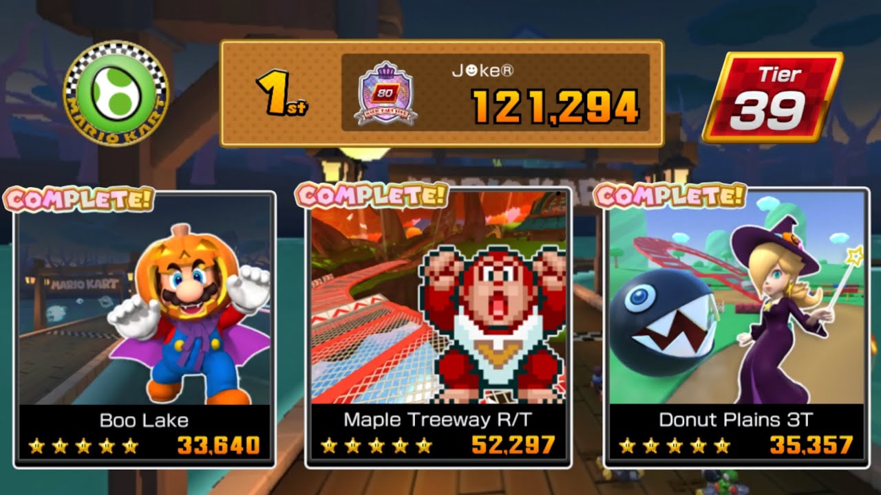 Mario Kart Tour - Halloween Tour (2025) - Ranked Cup Week 1 - (F2P)