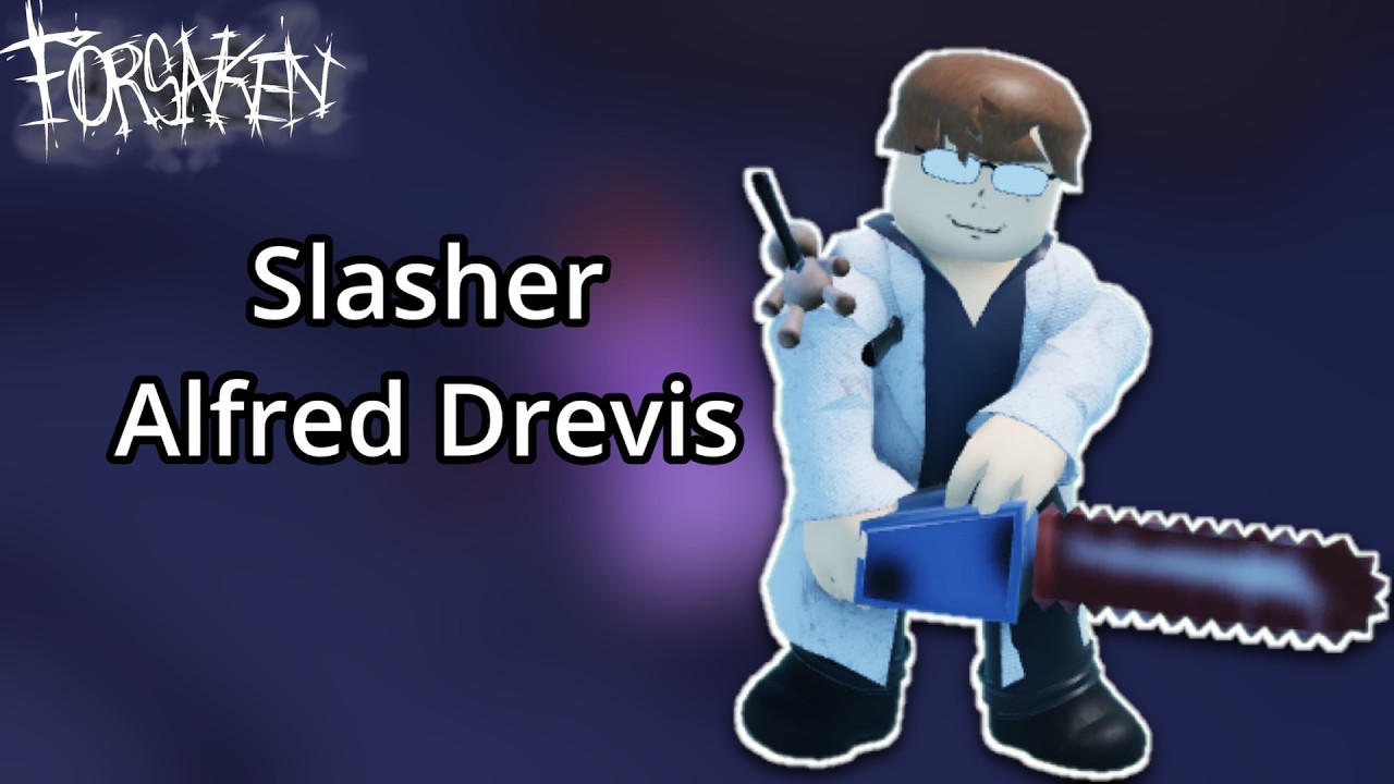 Slasher Alfred Drevis Skin Gameplay | Forsaken | Roblox