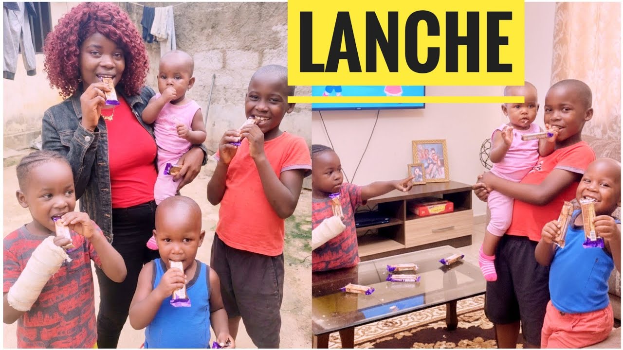 LEVEI LANCHE PARA OS MEUS SOBRINHOS E VEJAM COMO FOI A NOSSA TARDE 