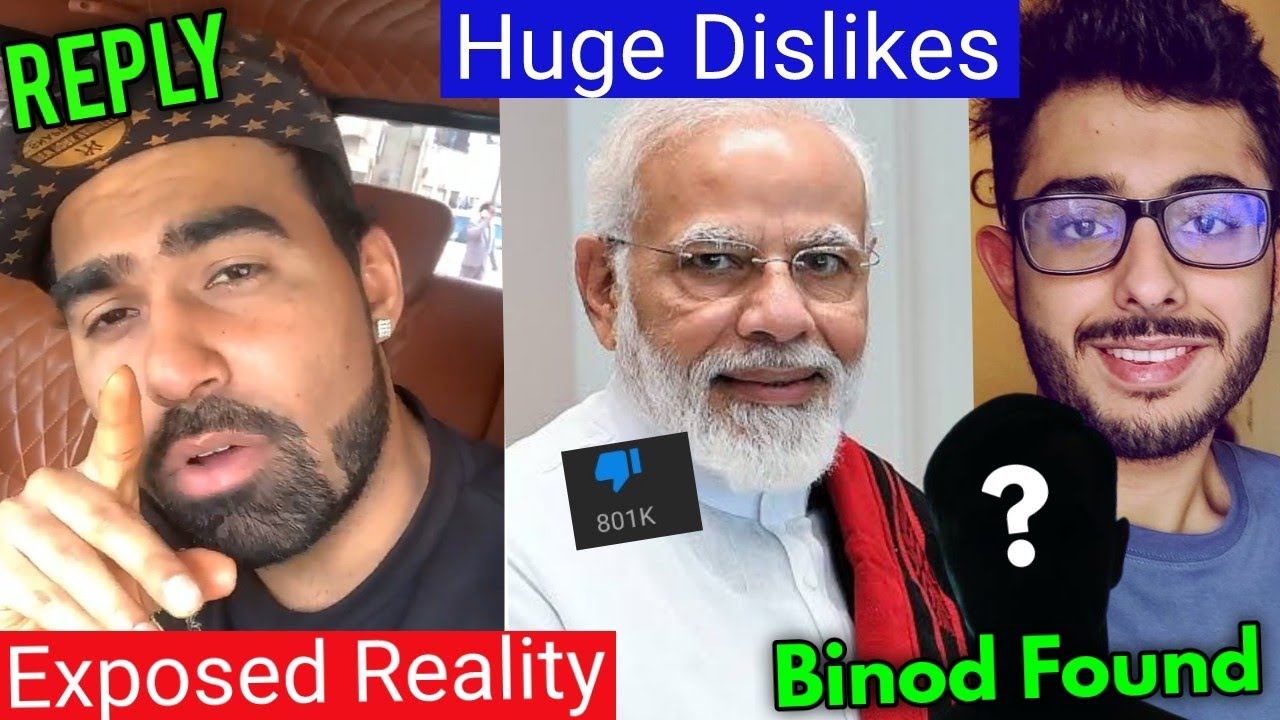 GAURAVZONE Exposed Reality! | PM Modi Gets Huge Dislikes! Why? | Real Binod! | CarryMinati