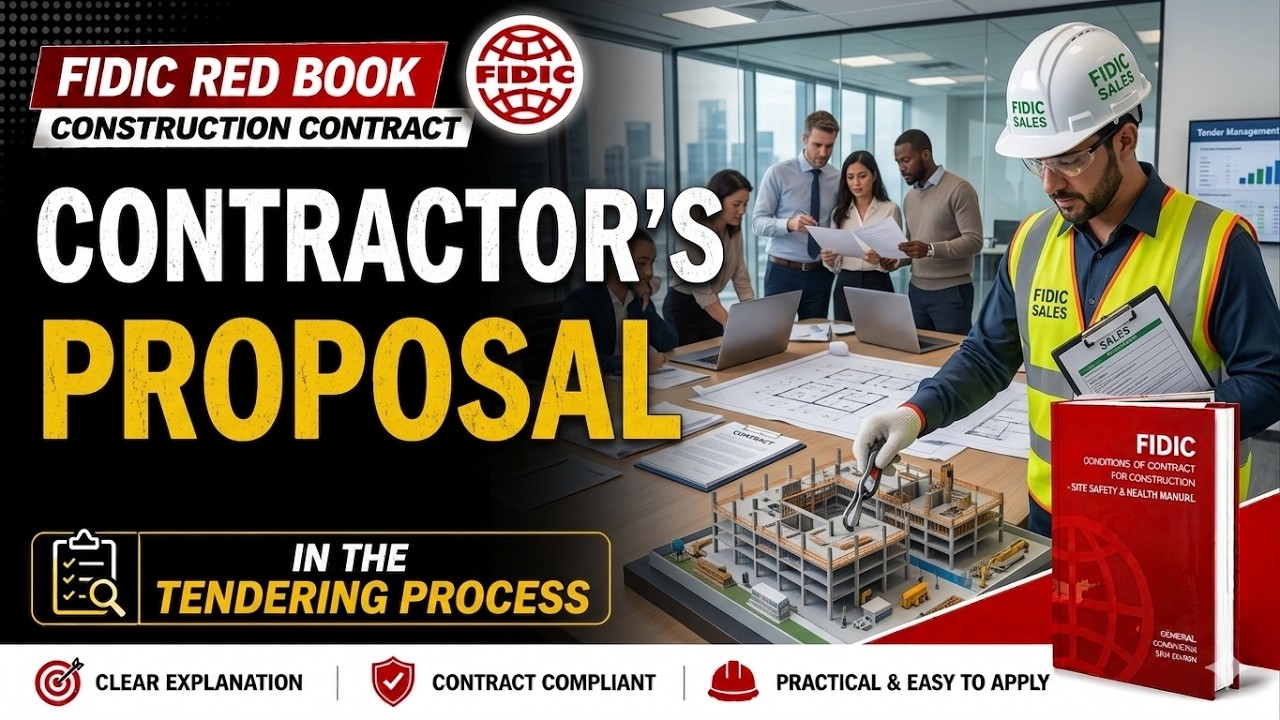 FIDIC Red Book Construction | Contractor's Proposal explained