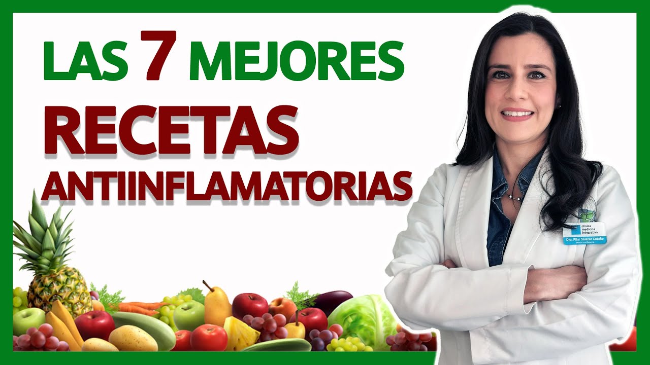😋 + Aprende hoy mismo a COCINAR Recetas ANTIINFLAMATORIAS 🍎🍋🍆🥑🍑