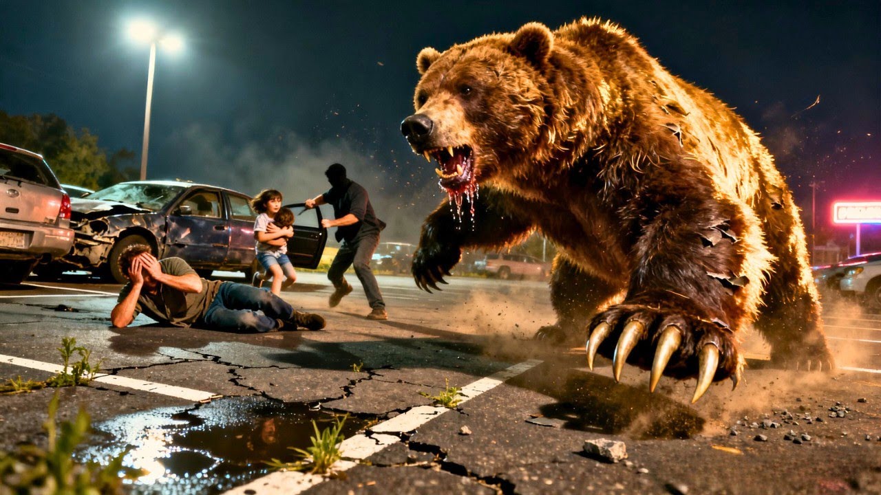 Family Survives Grizzly Bear Attack in Parking Lot at 3 AM on January 9th, 2026