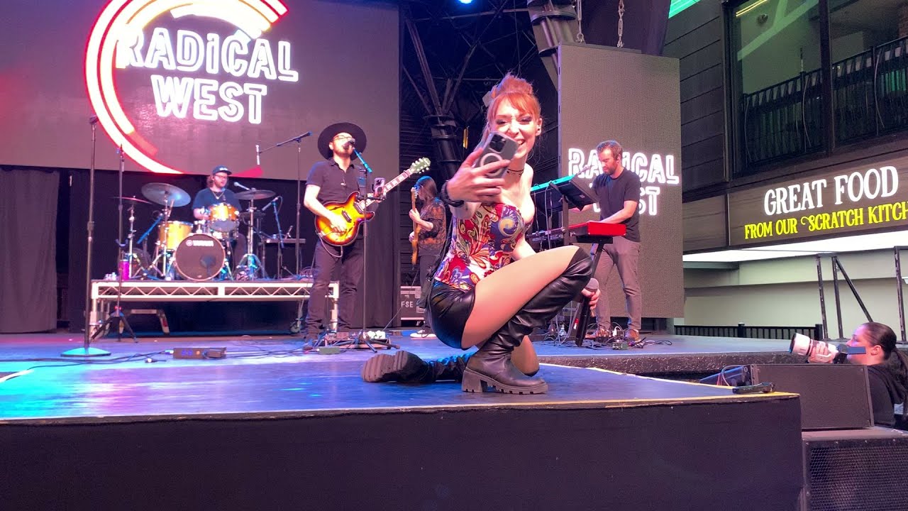 Radical West with Lisa Foiles performing Take Me Higher