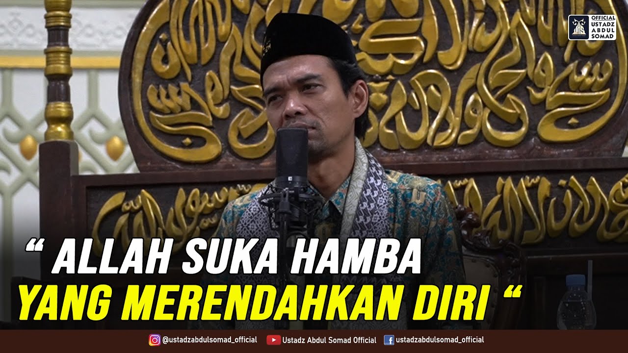 ALLAH SUKA HAMBA YANG MERENDAHKAN DIRI | Tabligh Akbar Masjid Baiturrahman Aceh Besar NAD 26.12.2021