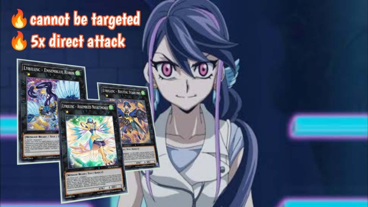 Lyrilusc Deck [Combo untargetable & 5x direct attack] - Yugioh Duel Links