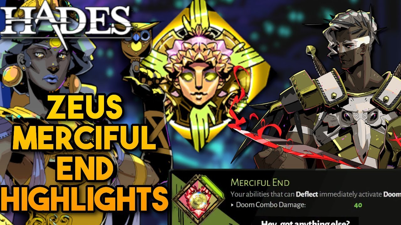 Merciful End Zeus Shield is AMAZING! | Highlights | Hades