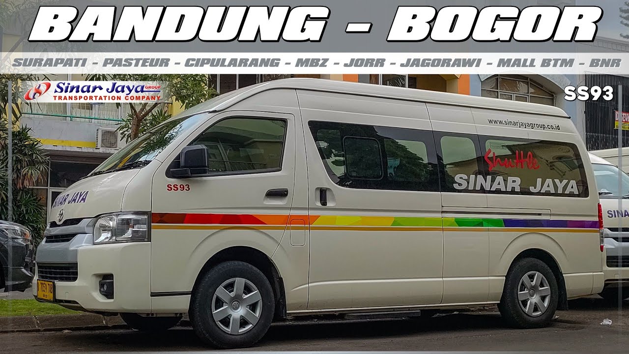 SINAR JAYA SHUTTLE (BANDUNG - BOGOR) || Selalu Termurah di Kelas Layanan yang WAHH‼️🤩