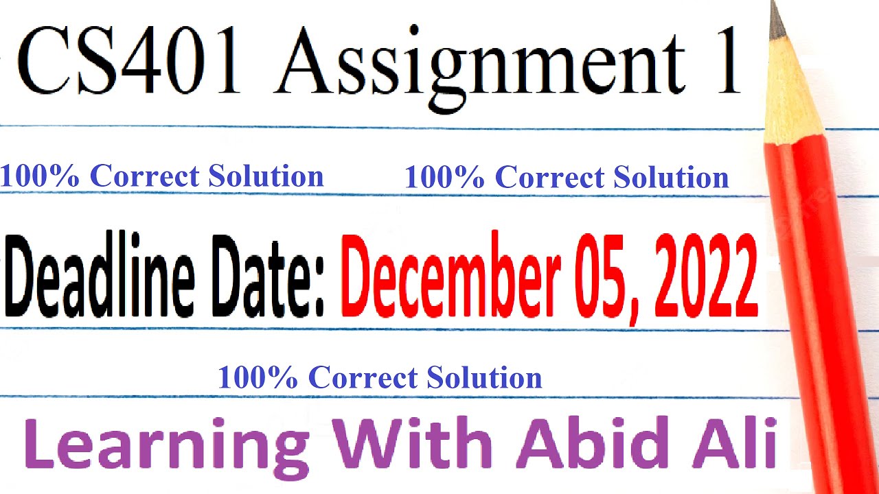 CS401 Assignment # 01 | CS401 Assignment 1 Solution Fall 2022 | CS401 Assembly Language Programming