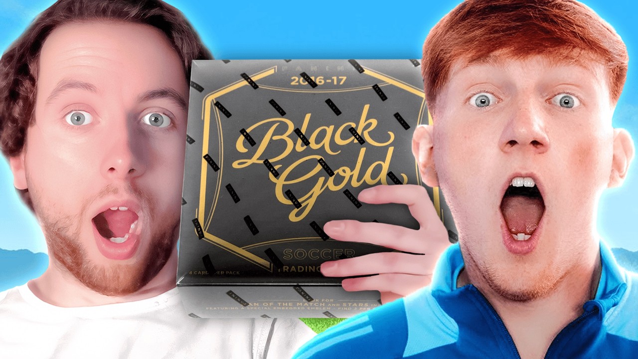AngryGinge Opened A Box That Is 10 Years Old (Panini Black Gold)