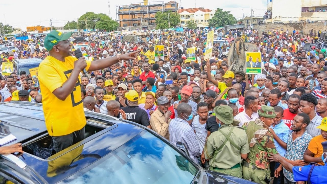 LIVE!! GARISSA AT TOTAL STANDSTILL AS DP RUTO & ADEN DUALE ARRIVE TO ADDRESS WANANCHI!!
