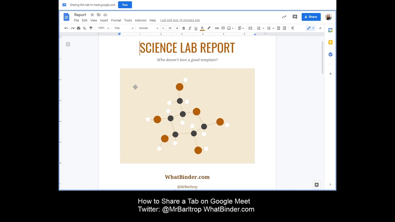 How to Share a Tab on Google Meet