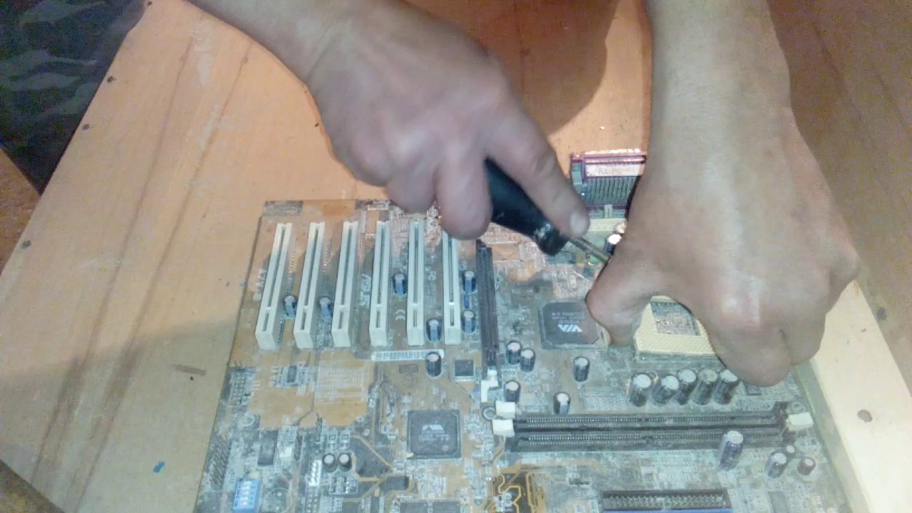 Depopulating motherboards & pcb boards part 2