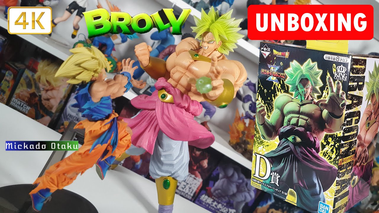 Unboxing Broly Ichiban Kuji Dragon Ball vs Omnibus Z Figurine