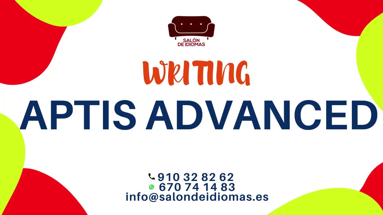 APTIS ADVANCED WRITING para practicar