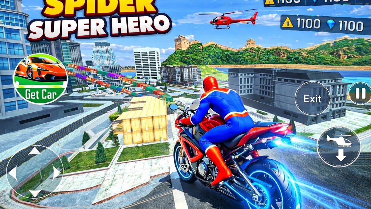 Spider hero 🕷️ game gameplay #viral #trending #gaming #viralvideo #spiderman 