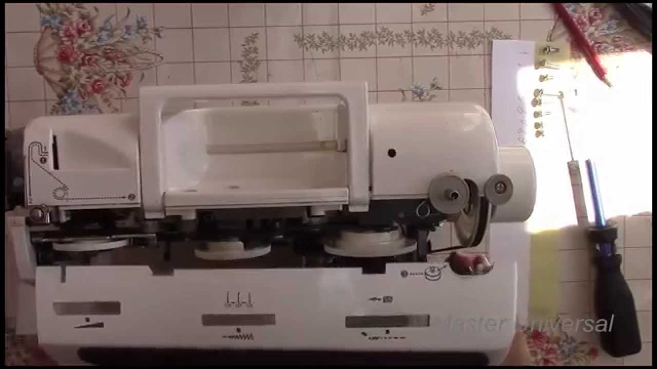 Как снять и собрать пластиковый корпус швейной машины Brother star-60.  Видео №97.
