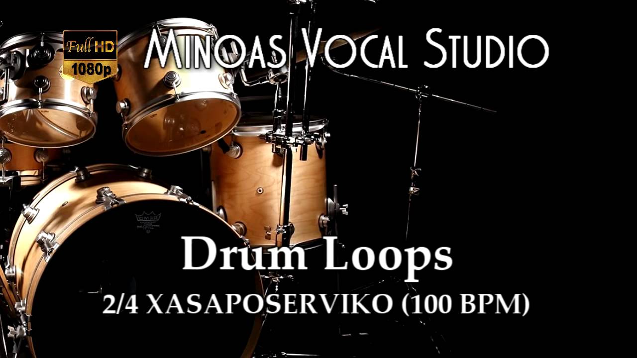 Drum Loops - 2/4 Xasaposerviko (100 BPM)