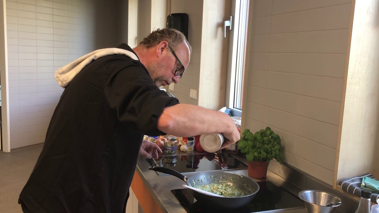 pasta spinazie roomkaas met kipfilet