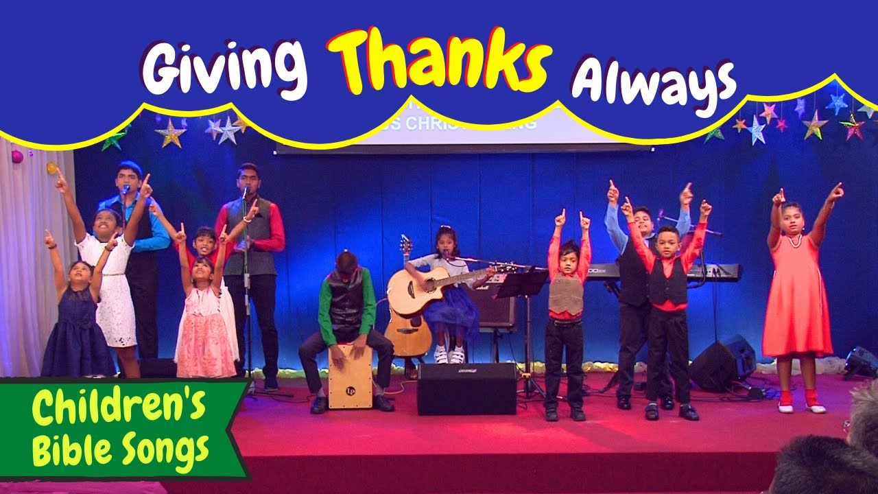 Giving Thanks Always | BF KIDS | Action Bible Songs