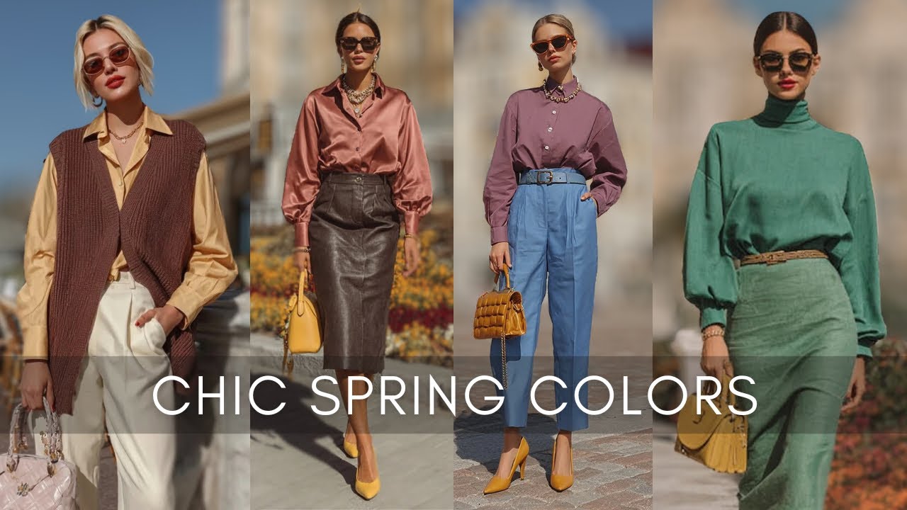 Spring Color Combos You’ll Love: Chic Meets Elegant in the Most Beautiful Way