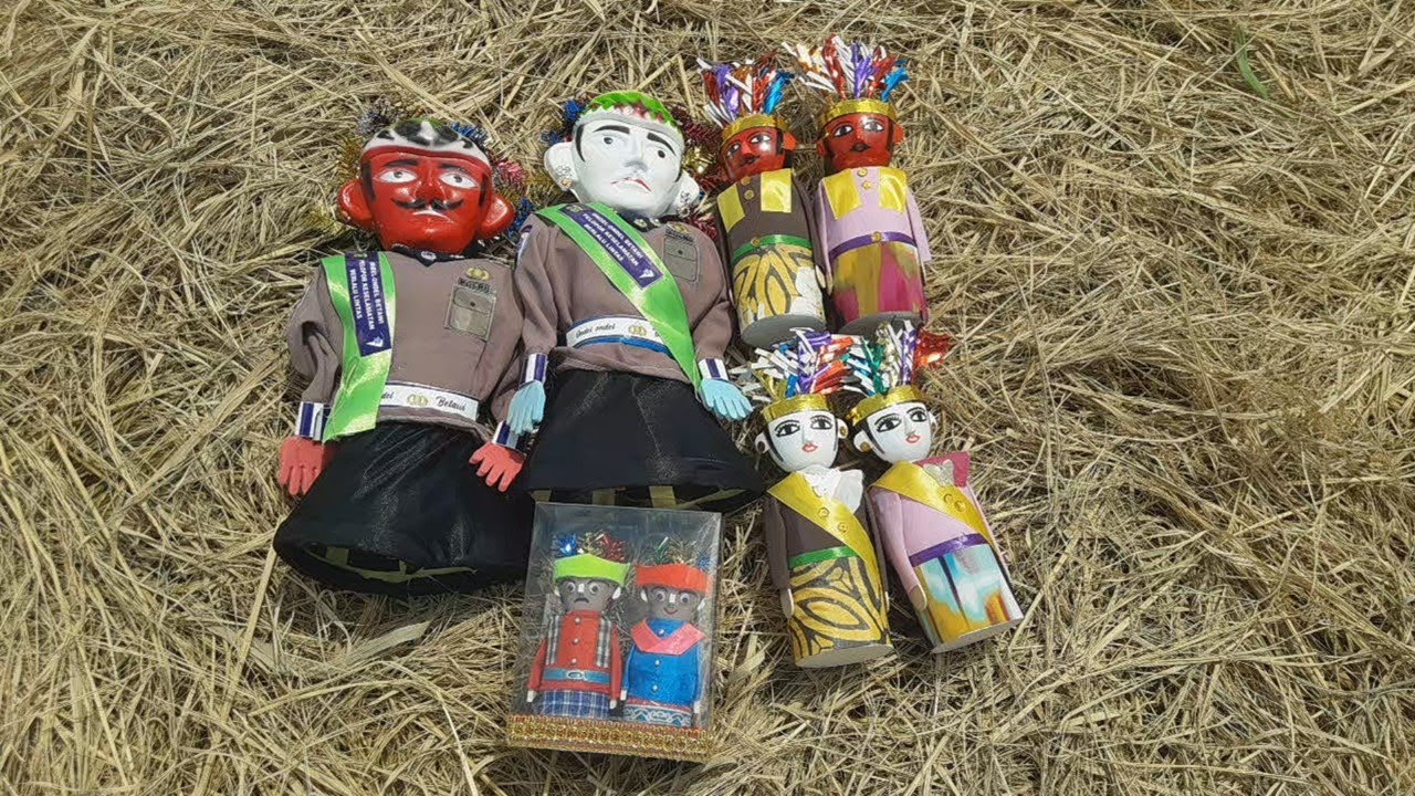 Unboxing Mainan Ondel-Ondel Polisi, Ondel Ondel Betawi, Ondel Ondel Mini, Ondel Ondel Lucu