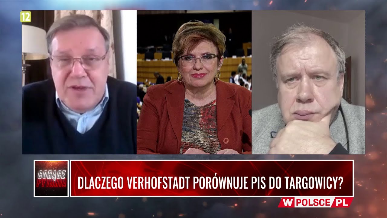DLACZEGO VERHOFSTADT POR&Oacute;WNUJE PIS DO TARGOWICY?