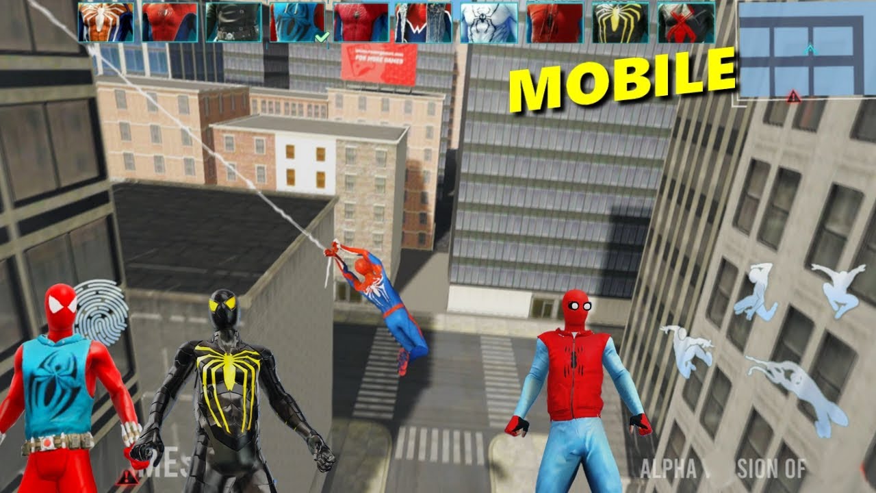 😱ESTE JOGO DO SPIDER MAN MOBILE É MELHOR QUE🔴Spider Fighting 3🔴Marvel Spider Man🔴 homem aranha jogo