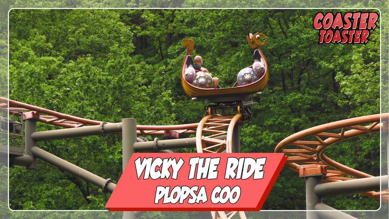 Vicky The Ride - Plopsa Coo | Gerstlauer Spinning Coaster | Onride + Offride