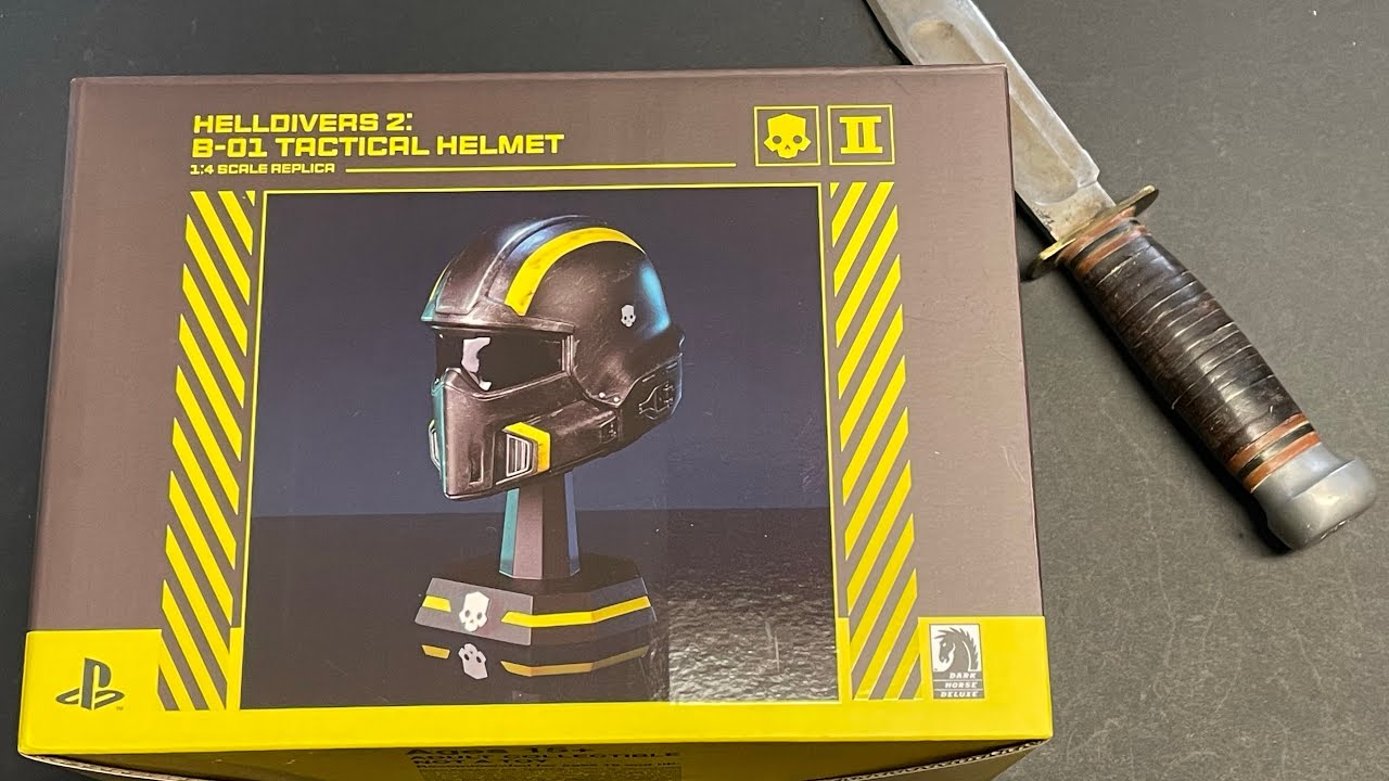 HELLDIVERS 2 HELMET - UNBOXING #helldivers2 #helldivers #playstation #xbox #gaming