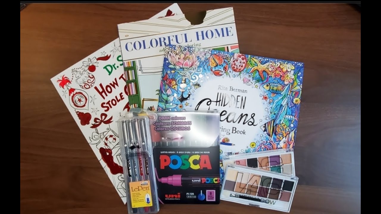 November Small Haul | Quick and Full Flips | Adult Coloring