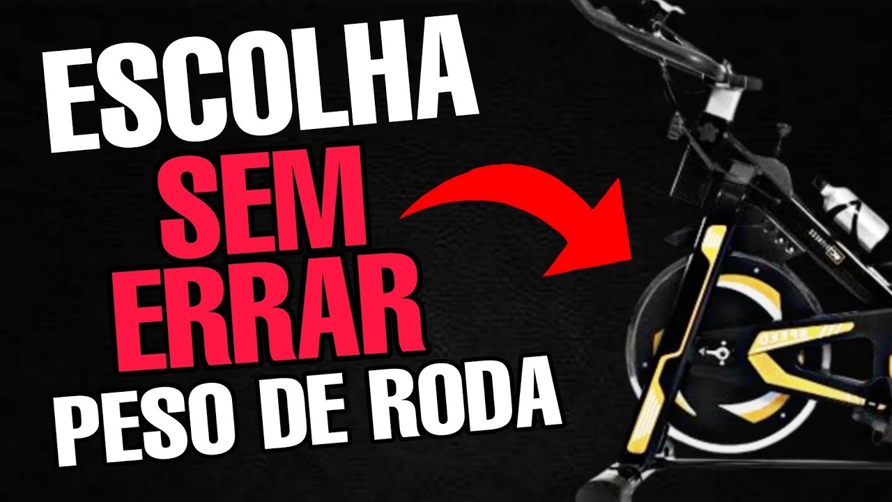 COMO ESCOLHER PESO DE RODA DE INÉRCIA | BICICLETA ERGOMÉTRICA / SPINNING
