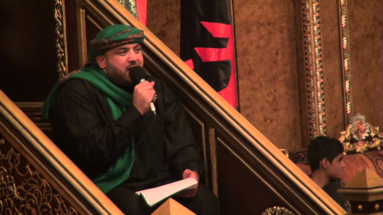 الرادود سيد محمد المكي ( نعي نهاية قراءة مصيبة العباس ع ) 7-1-1435 هـ