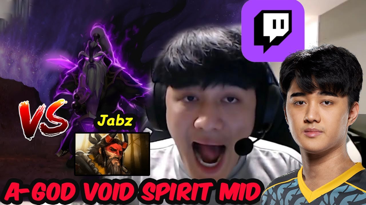 Abed Void Spirit MIDLANE 16K MMR vs Jabz Server EU Dota 2