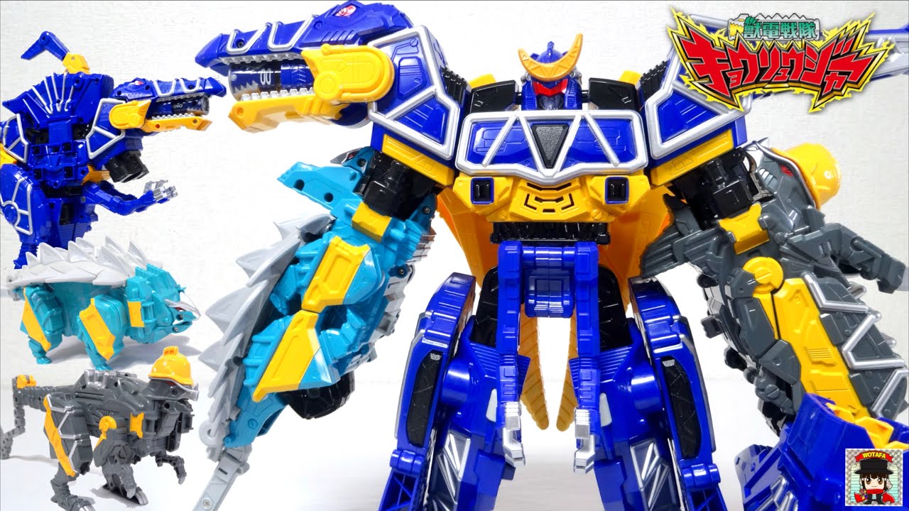 強制カミツキ合体！スピノダイオー【獣電戦隊キョウリュウジャー】DXトバスピノ ヲタファの歴代戦隊ロボレビュー / Kyoryuger DX Tobaspino / Spino Dai-Oh