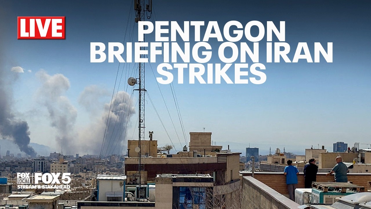 Pentagon Briefing on Iran Strikes | FOX 5 DC