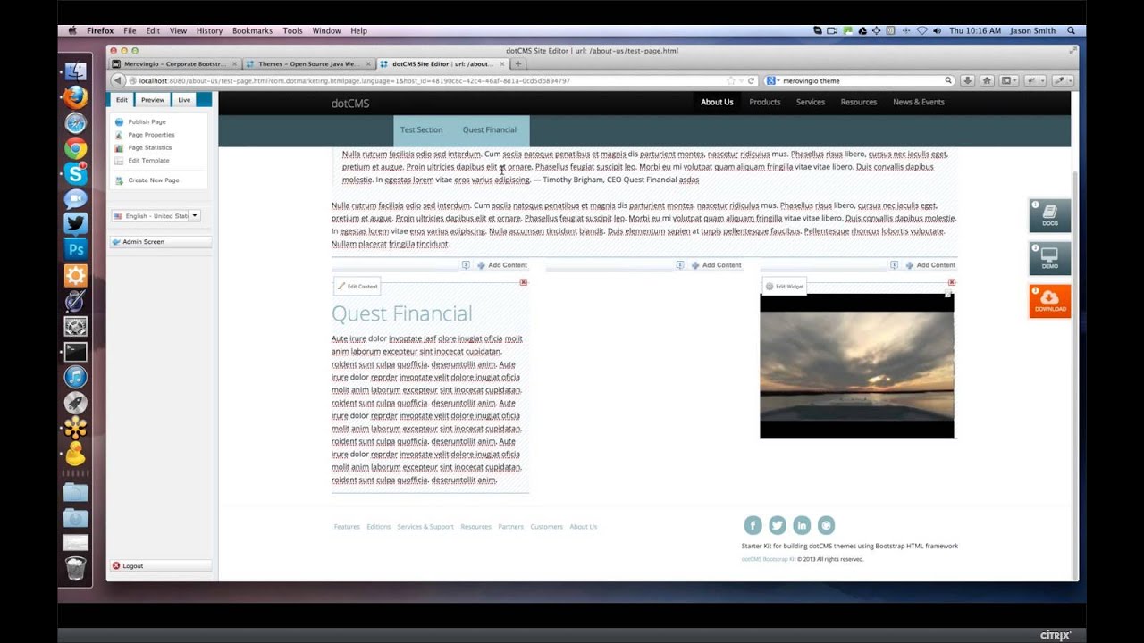 dotCMS 2.3: Responsive Themes & Template Designer