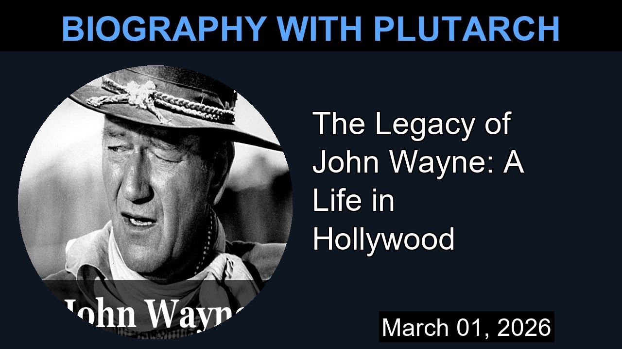 The Legacy of John Wayne: A Life in Hollywood | Biography With Plutarch