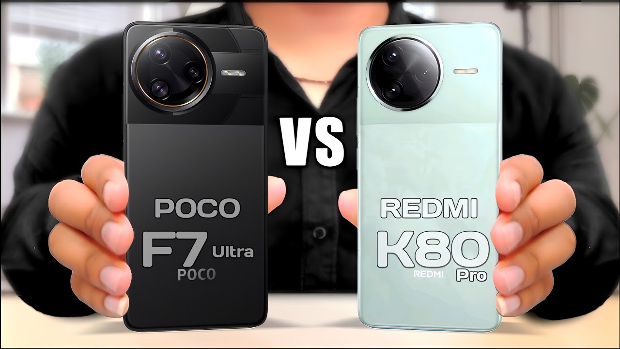 Poco F7 Ultra Vs Redmi K80 Pro || Full Comparison ⚡
