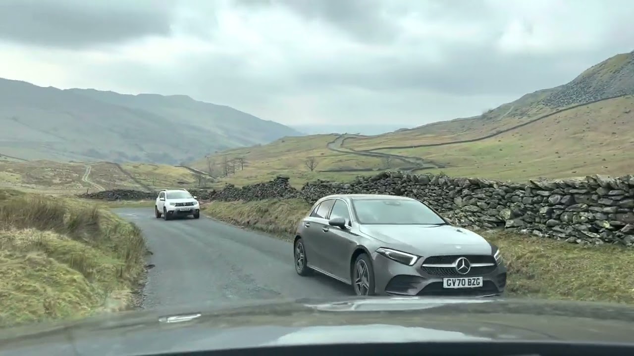 Up Kirkstone Pass down The Struggle and a drive through Ambleside on an Easter Sunday