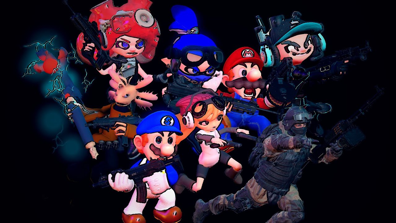 SMG4 Fan Video: Resident Evil Mario [Chapter 2: Rescue] (13+)