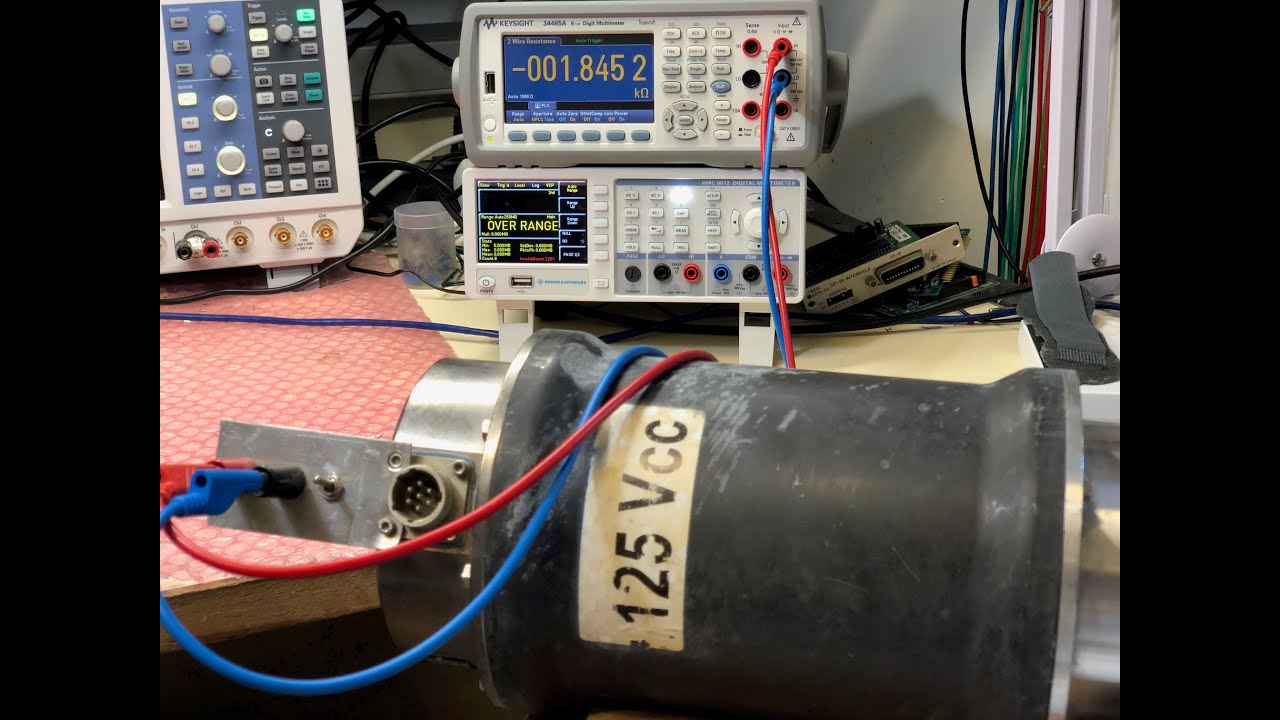 LDM #24: Negative resistance displayed with Keysight 34465A when measuring DCR of an electromagnet.