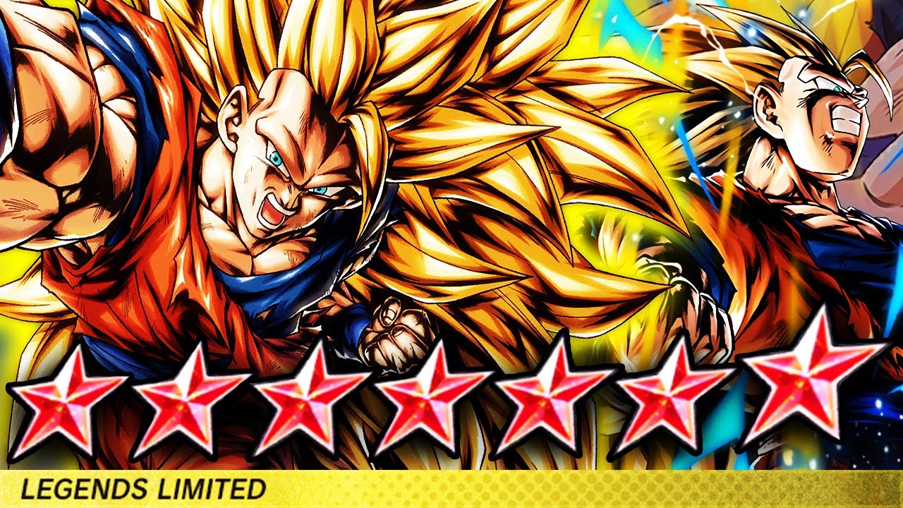 DOUBLE 14 STAR GREEN LF SSJ3 GOKU! - Dragon Ball Legends