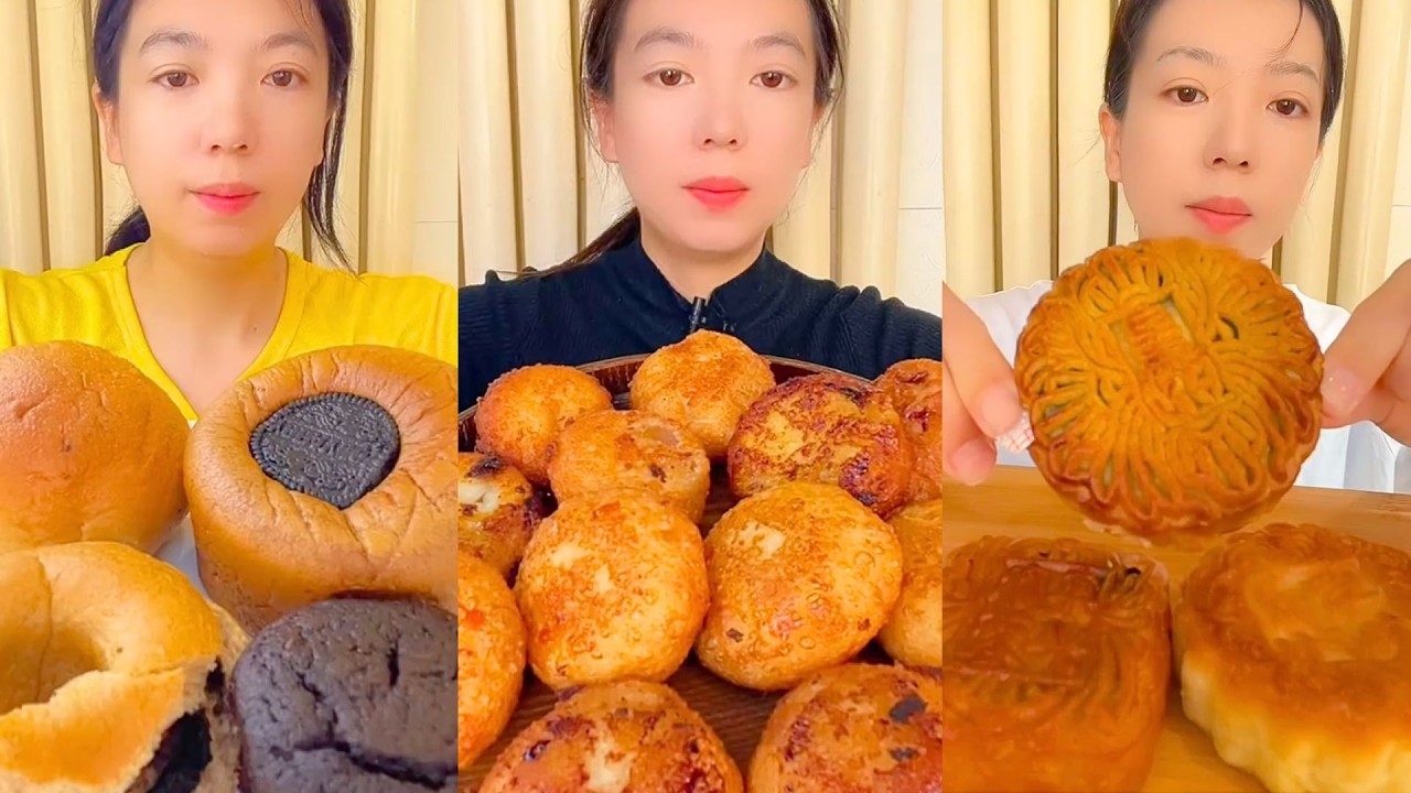 Traditional Chinese Homemade Food Eating Show | Buns Noodles & Desserts Mukbang #97