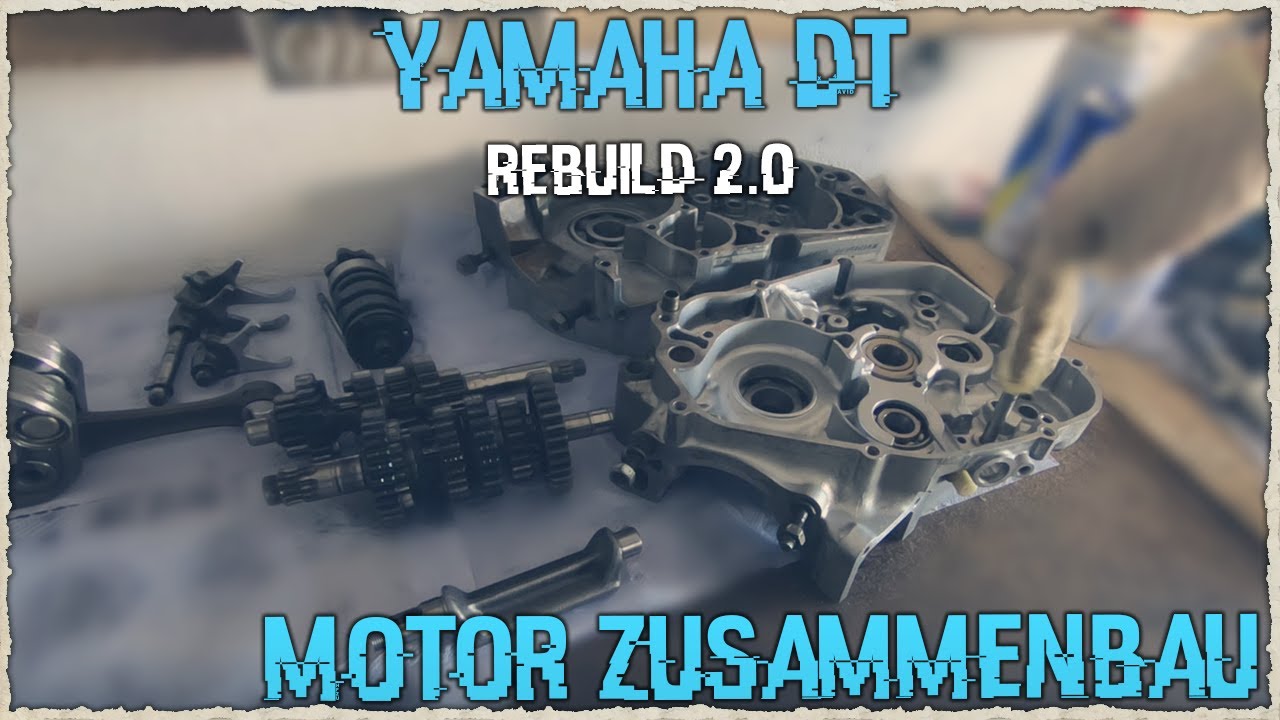 Der Ranzmotor wir wieder zusammengebaut | YAMAHA DT 170 REBUILD #08
