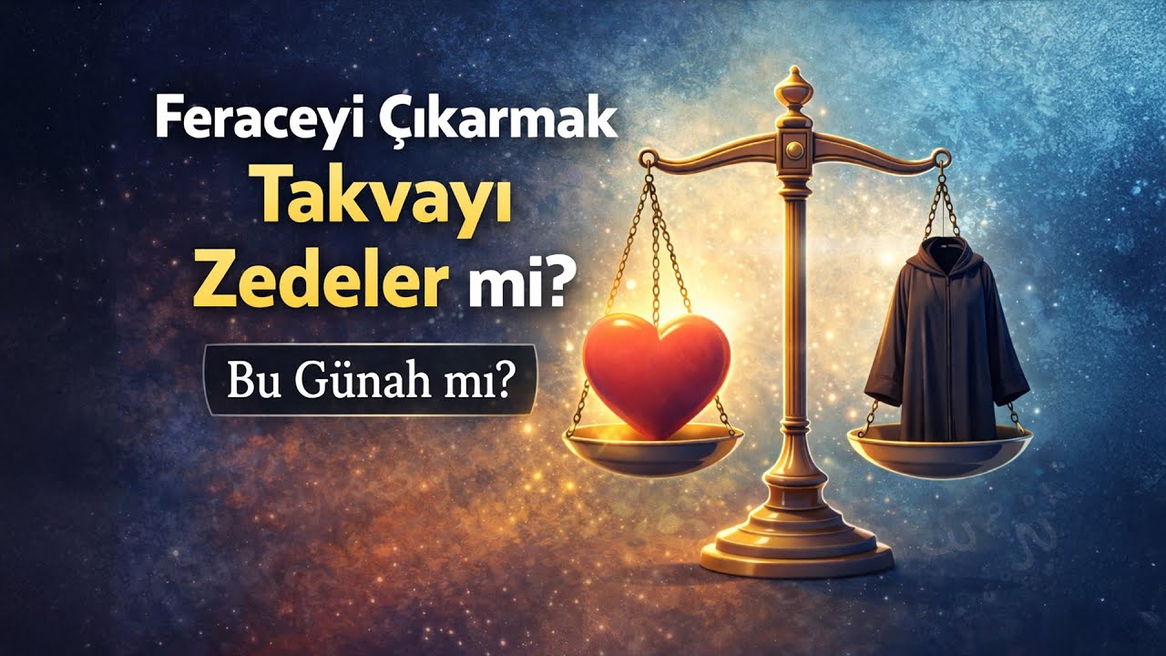 Feraceyi Çıkarmak Takvaya Zarar Verir mi? Takva Kıyafette mi, Ahlakta mı?