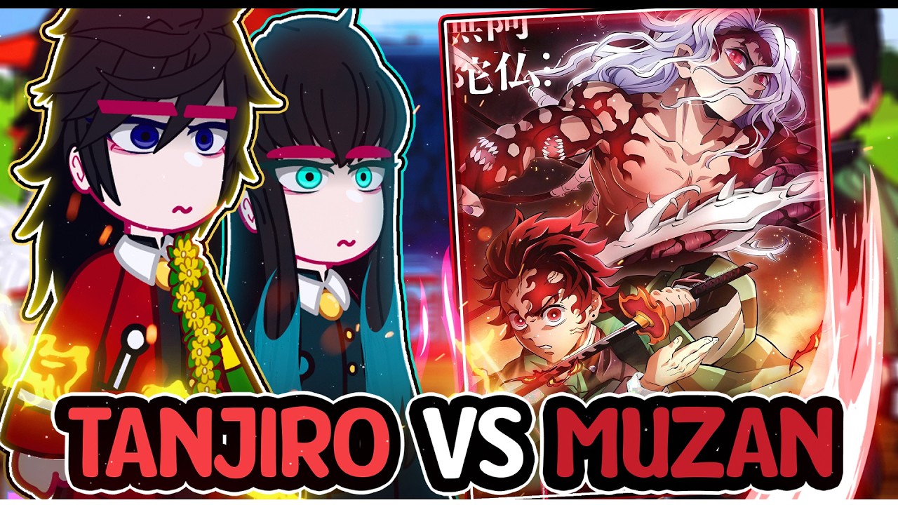 ||Hashiras reacting to TANJIRO VS MUZAN|| [FINAL BATTLE] \\🇧🇷/🇺🇲// ◆Bielly - Inagaki◆