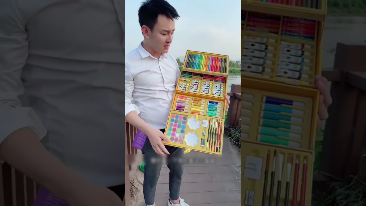 Kids Ignored This Amazing Art Set! #shorts #stationery.