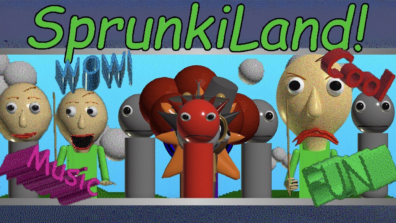 incredibox - SprunkiLand! (Baldi's Basics + Sprunki)